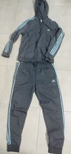 adidas Women's 3-Stripes 2pc Set Tracksuit grey Size L New without tags