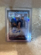 🔥 Bryce Young 2024 Topps Chrome Variation Auto Carolina Panthers 🔥