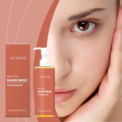 Deep Cleansing Oil for Waterproof Makeup, No Residue & Transforms with Water