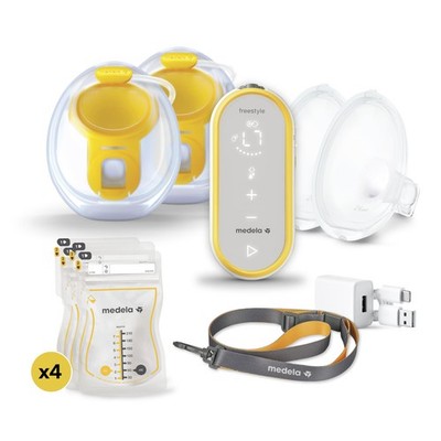 Medela Freestyle Hands-Free Double Electric Breast Pump with Wearable Various