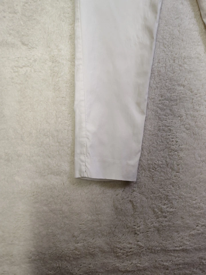 Pantalón Courtenay Mujer 10 Blanco Rayón B Elastizado Frente Plano Tiro Medio PullOn Informal F Foto 4 de 4