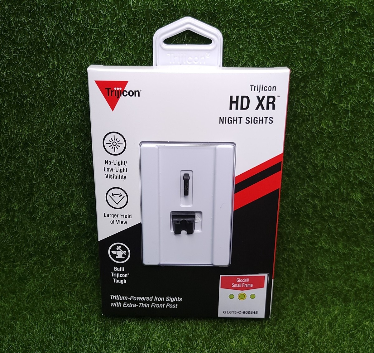 Trijicon HD XR Night Sight Set Yellow Front Glock 42 43 43X 48