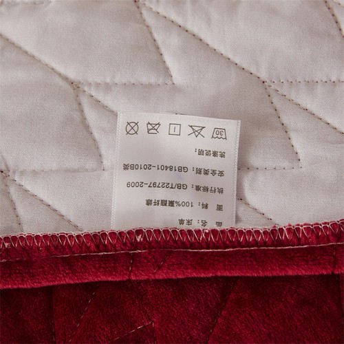 Plaid Quilted Velvet Bedspread with Ruffles Queen Size Coverlets Thick Soft 3PC - Picture 32 of 70