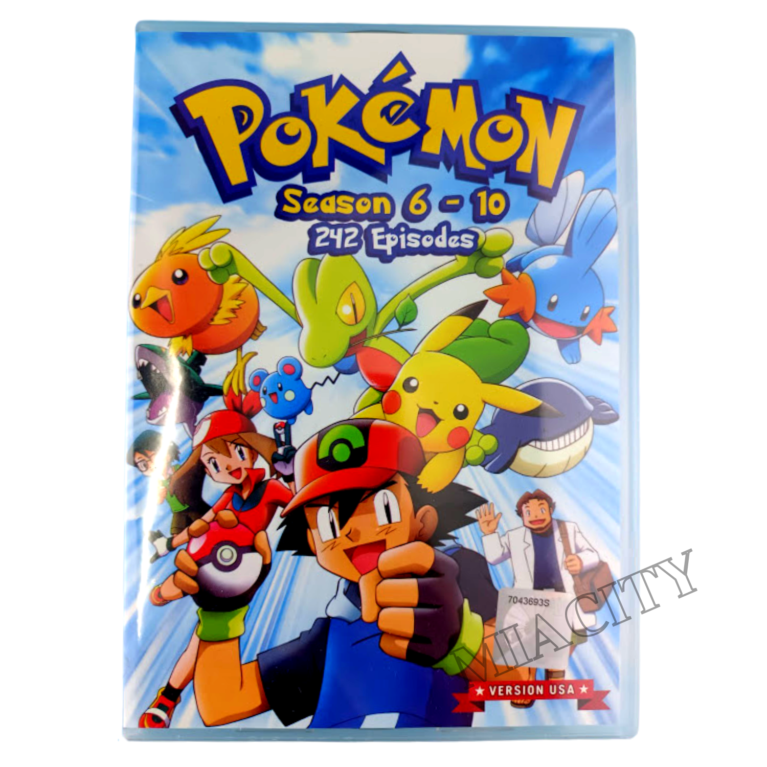 Pokémon Temporadas 1 á 10 Completas e Dubladas em DVD