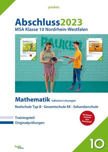 Mathe Abi 2023 Nrw Lösungen Abschluss 2023 - Realschule Nrw- Mathematik - (German Import) Book NEUF