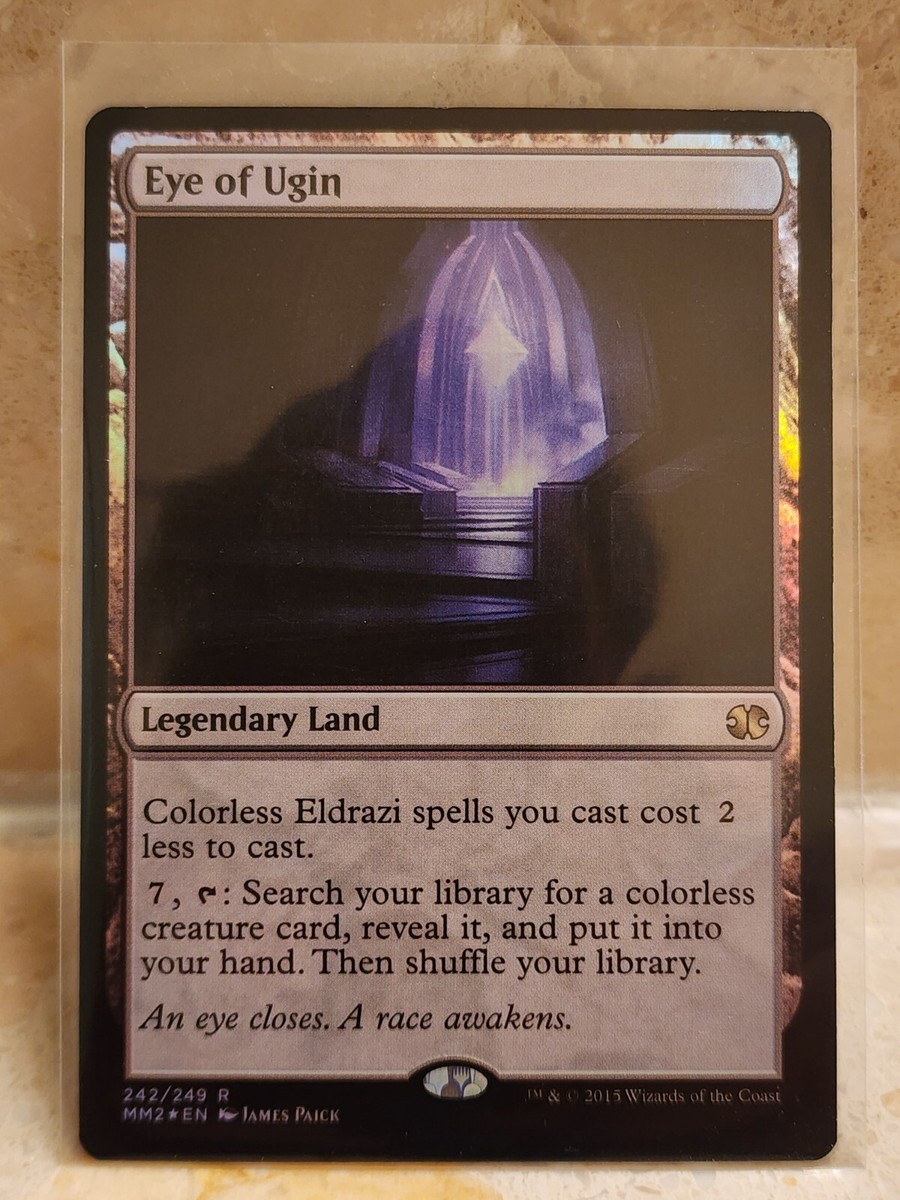 Eye of Ugin FOIL - Modern Masters 2015 - N/M Holo 242 - MTG Magic