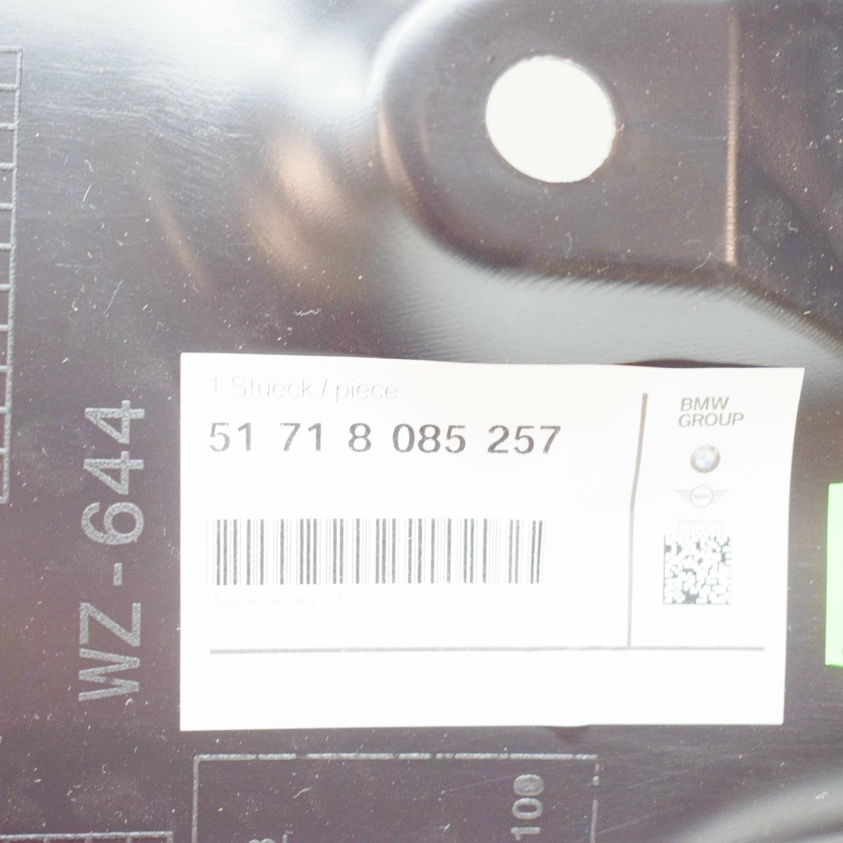 BMW M2 F87 Rear Left M Front Section Wheel Arch Cover 51718085257  