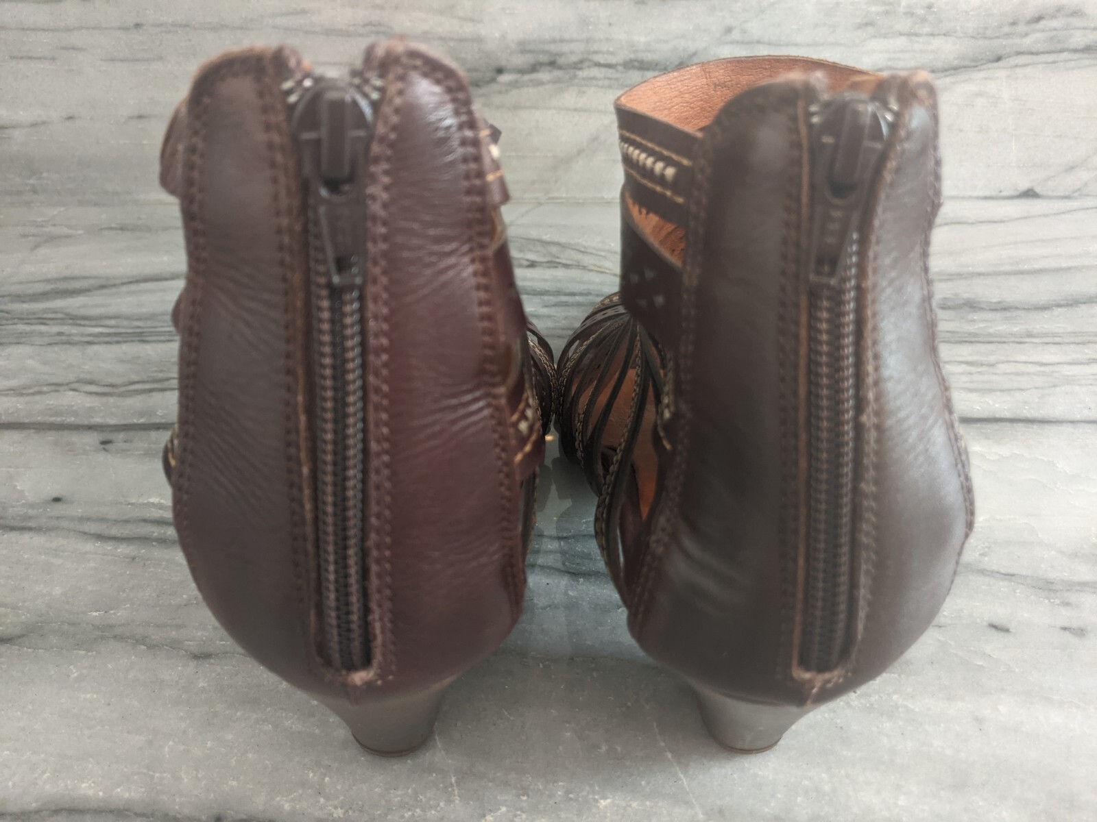 PIKOLINOS Brown Java Gladiator Sandal Zip Back St… - image 10