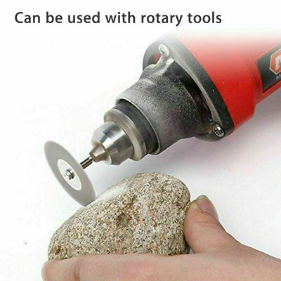 40mm Diamond Cut-Off Disc Wheel For Rotary Tools & Power Drills - 4.5mm/3mm Arbor