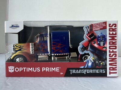 Jada Toys Hollywood Rides Transformers OPTIMUS PRIME by Hasbro 6  New