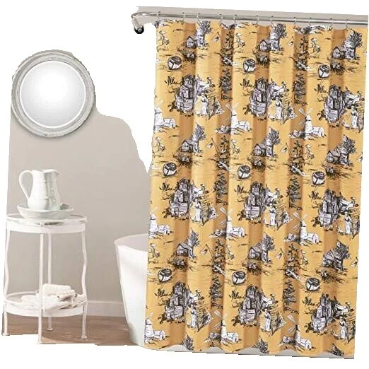 Современные шторы для душа Toile