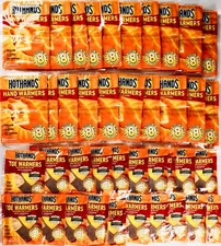 HotHands 20 Pairs Hand Warmers and 20 Pairs Adhesive Toe Warmers, 8 Hours Heat