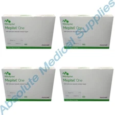 *40-Pieces* Molnlycke Mepitel One Silicone 3" x 4" Wound Contact Layer 289300