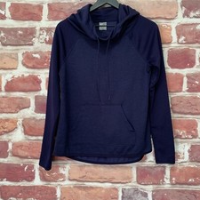 Champion Duo Dry Running Jacket Womens XS Purple Exercise Pullover Hooded Ladies