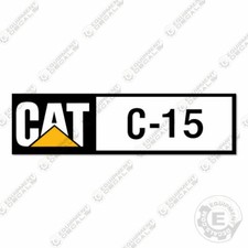 Fits Caterpillar C15 Decal Kit Equipment Decals - 7 YEAR OUTDOOR 3M VINYL!