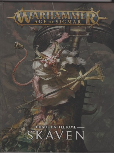 Games Workshop,Warhammer,Age of Sigmar,Chaos Battletome Skaven 2019 HB