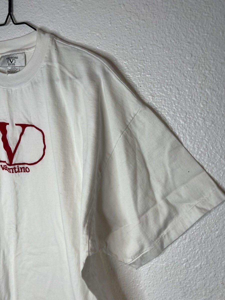 Vintage Valentino Intimo Crew Neck Single Stitch T shirt Vintage Valentino Intimo Crew Neck Single Stitch T shirt