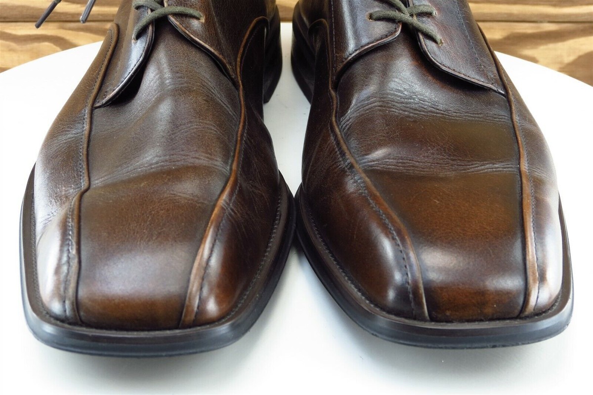 Stafford Shoes Sz 10.5 M Brown Derby Oxfords Leather Men | eBay