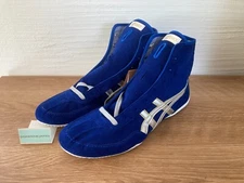 ASICS EX-EO Wrestling Boxing Shoes  1083A001  TWR900  New model BLUE×SILVER×GOLD