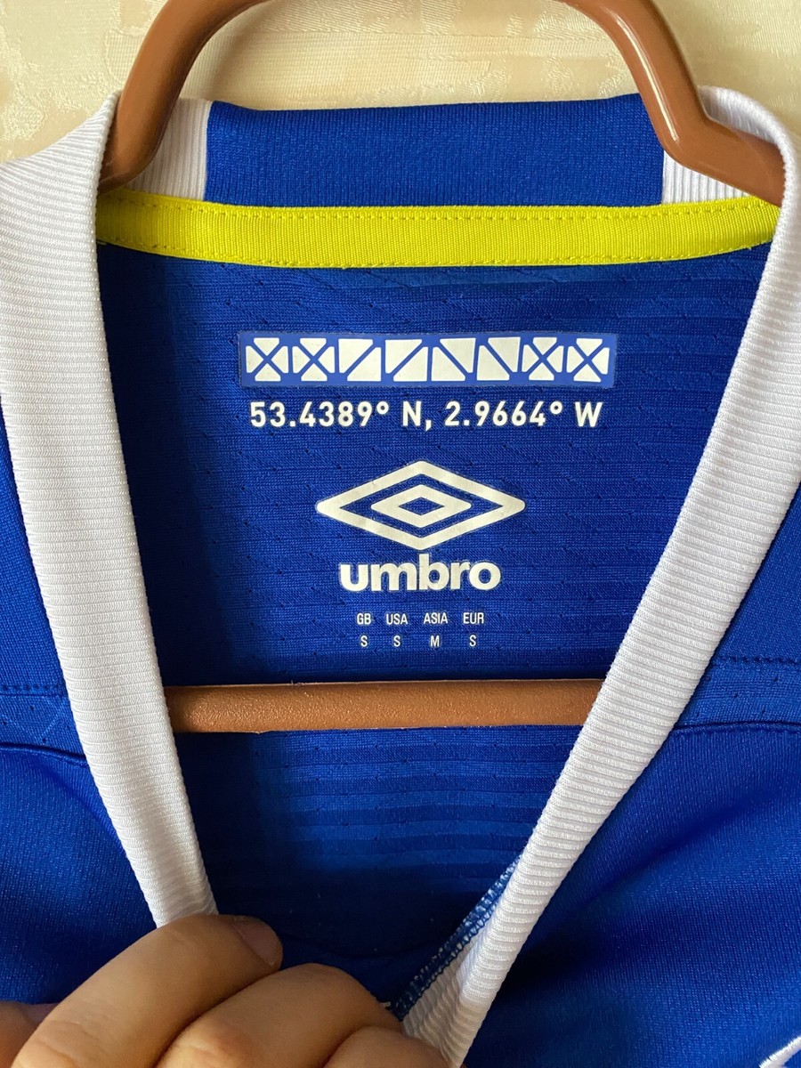 Maillot Domicile Everton 2016/2017 - Umbro - Taille M Adulte - Manches Longues - Occasion