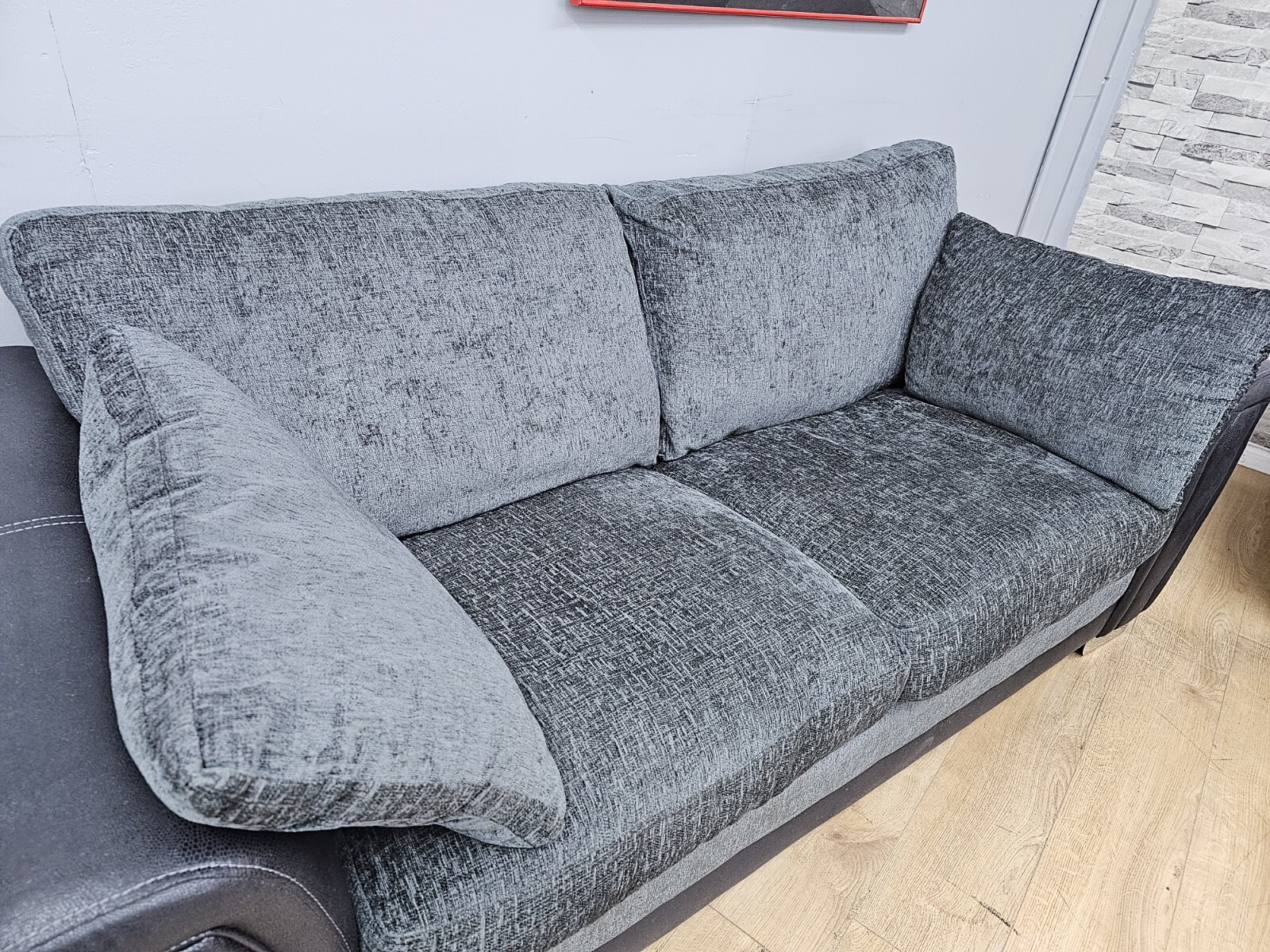 DFS Ollie Fabric Sofa Set Basically New Ex Display Sample RRP £1599 eBay