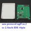 thumbnail 1 - SINTECH M.2 B+M Key SATA SSD to 44pin 2.5 IDE adapter card with case white