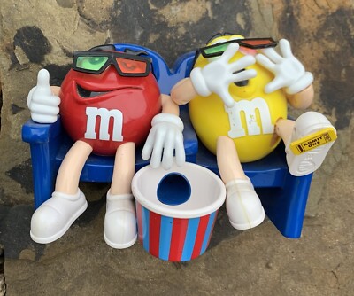 M&M Candy At The Movies Collectible Dispenser. Okay Condition. | eBay