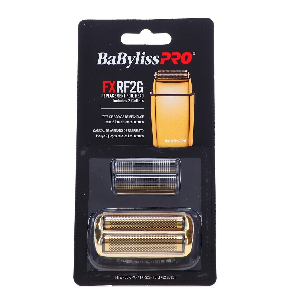 BaBylissPRO FXRF2RG Replacement Foil & Cutter Head For Shavers - Rose Gold 6 thumbnail image