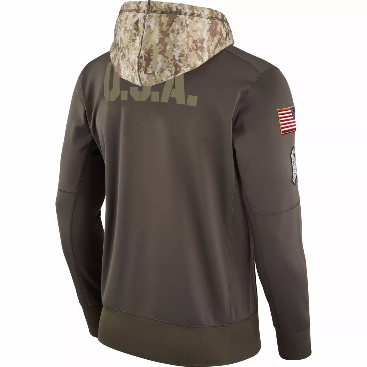 Dallas cowboys nike 2018 nfl men's shop salute to service therma hoodie