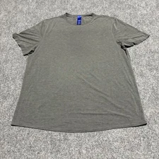 Kit & Ace Shirt Men's Extra Large Gray Acrylic Rayon Blend Crew Neck Lightweight