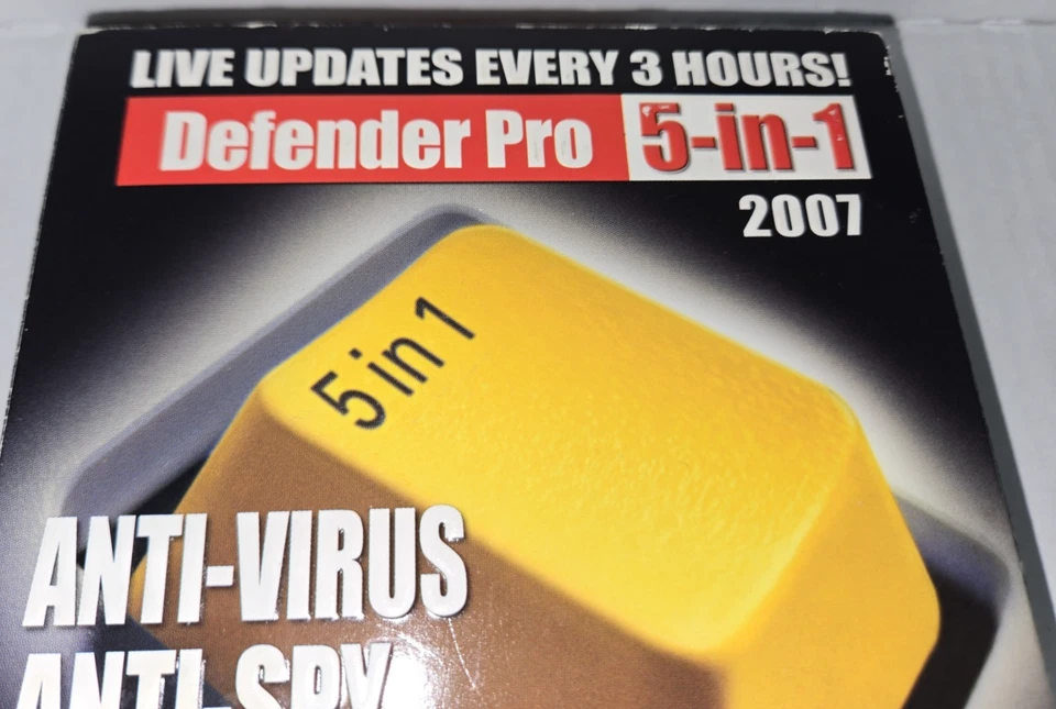 Defender Pro 2007 5-in-1 PC Software For Windows Anti-virus Spy Firewall Repair - Image 2 of 4