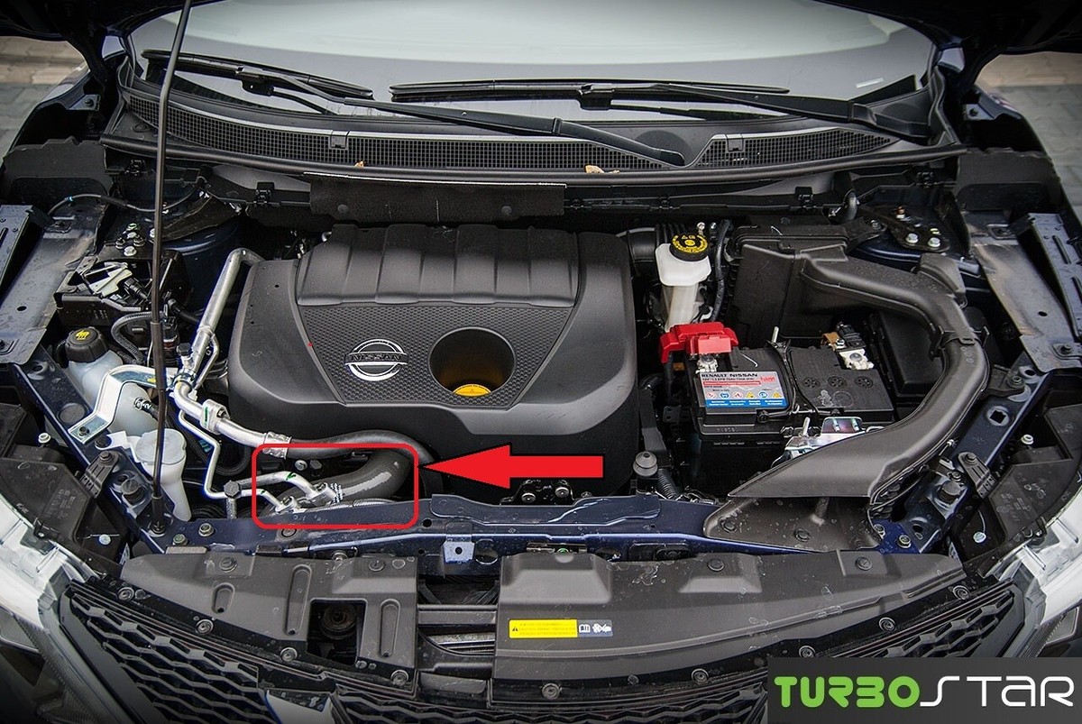 TURBO SCHLAUCH LADELUFTSCHLAUCH ROHR für NISSAN QASHQAI 1.5 dCi 