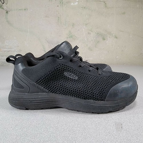 black keen work shoes