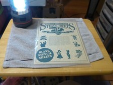12 sheets-stencil sheets cutting film