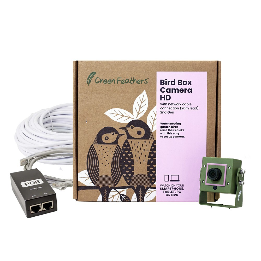 Wired Network Bird Box Wildlife HD Camera Refurbished Camera