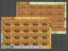 S36130 BELARUS 2005 EUROPA CEPT MNH** MS X2 GASTRONOMIE