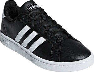 black adidas grand court