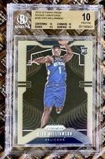 2019-20 Prizm Variation Zion Williamson Bgs 10 Pristine 2% Vs 46% Check All Pics