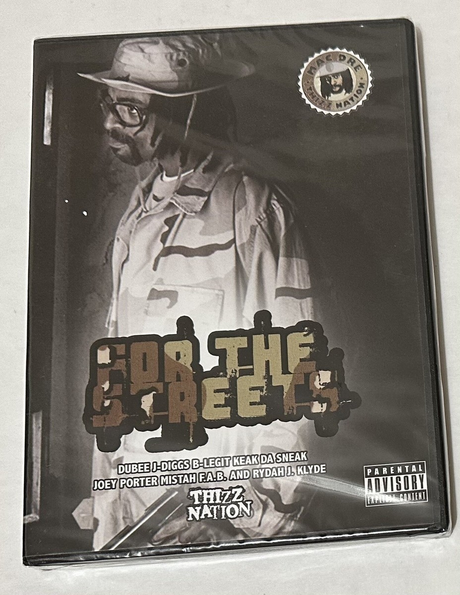 MAC DRE “FOR THE STREETS” DVD 2009 THIZZ 6029 SEALED 618763602968