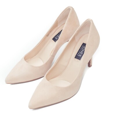 Women's Fashion Jones New York Delta KidSuede G0004 Shara Color Size 5M Heels