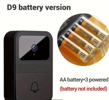 Smart Doorbell, 480P Doorbell, Wi-Fi Doorbell Camera