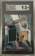 2020 Panini Spectra Next Era Relics 1/75 Jordan Love #NE-JL Rookie RC