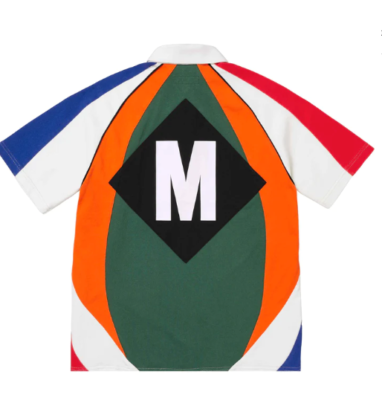 Supreme S/S Rugby Multicolor Size Medium In Hand Ships Fast | eBay