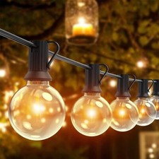 Outdoor Lights Mains Powered, 15-90M for Garden, Yard, Wedding, Christmas, Fence