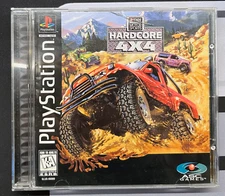 TNN Motorsports HardCore 4x4 (Sony PlayStation 1, PS1, 1996) CIB Complete