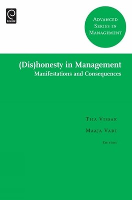 (Dis)honesty in Management - 9781781906019