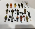 Gi Joe Vintage Figure Lot of 14, 1983-1986, ARAH