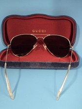 Aviator Sunglasses With Gucci Case