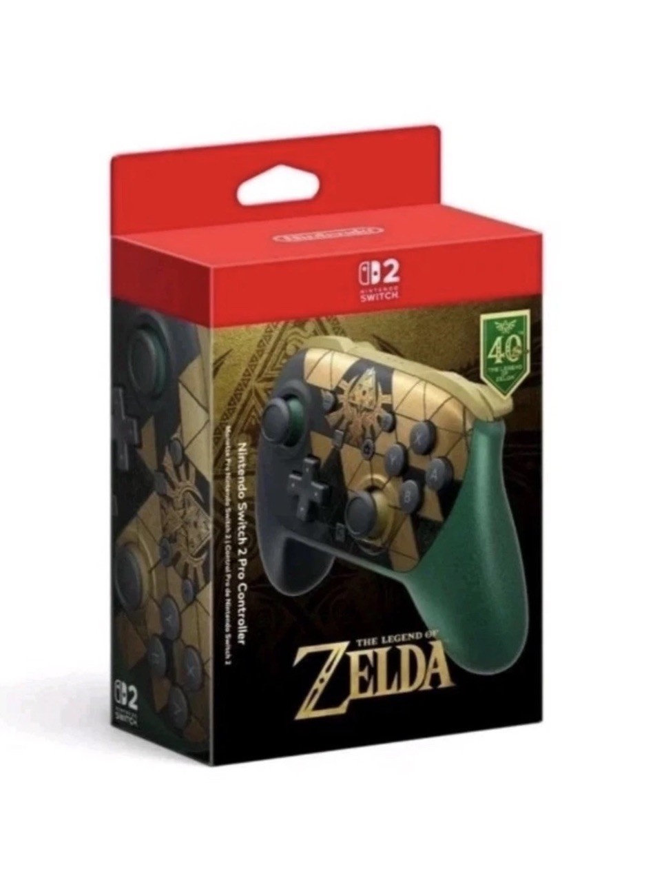PRESALE Nintendo Switch 2 Pro Controller Legend of Zelda Ocarina of Time