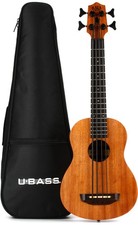 Kala U-Bass Nomad Acoustic-Electric Bass Guitar - Natural Satin